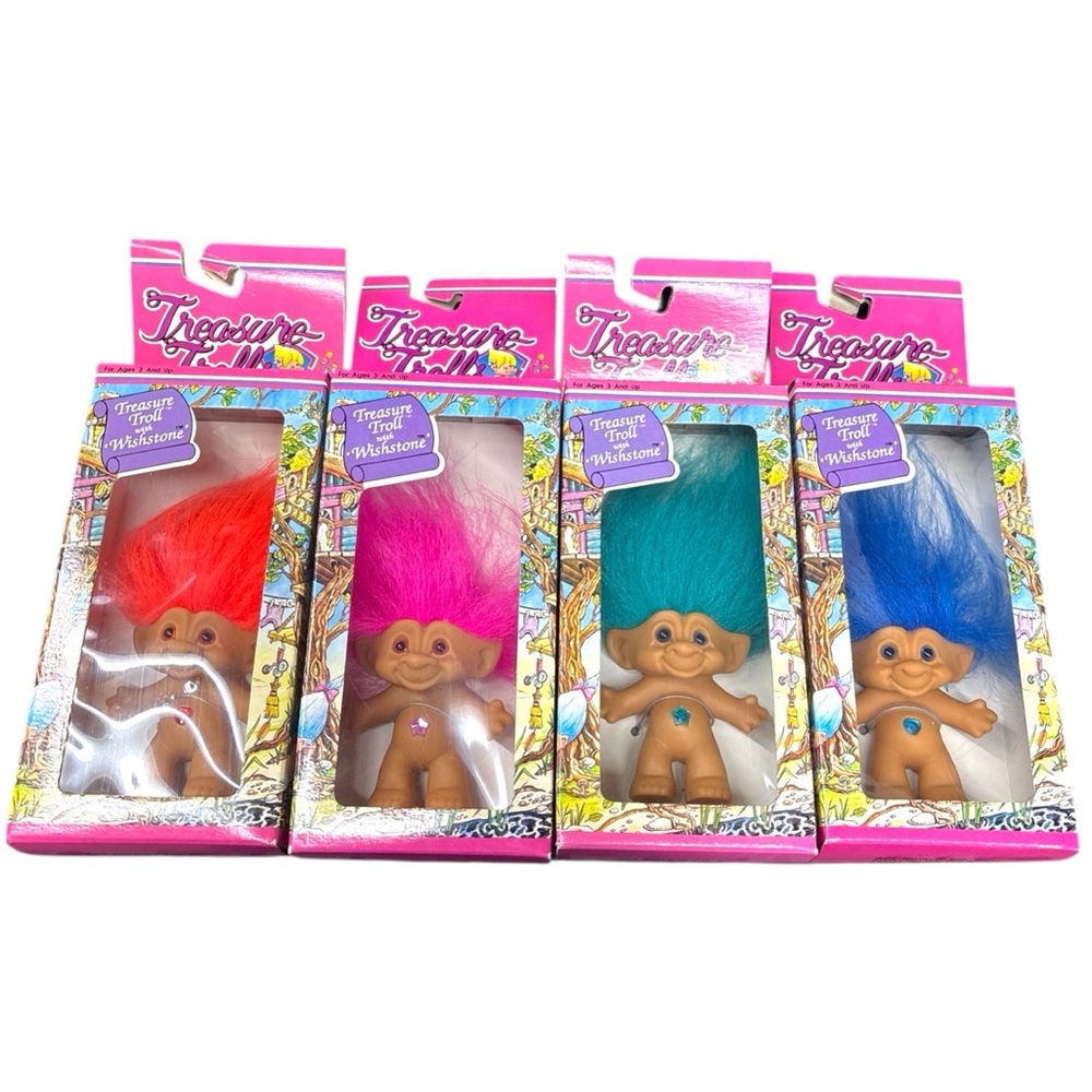Vintage Ace Wishstone Troll Bundle